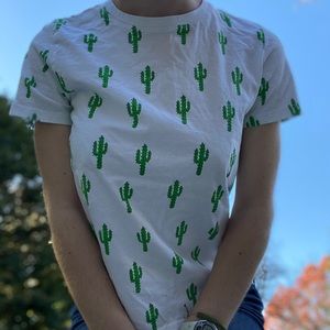 FOREVER 21 Cacti Print Shirt🌵